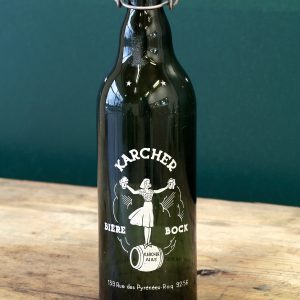Bouteilles publicitaires de bières artisanales - KARCHER (verte)