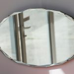 Miroir Ovale Biseauté