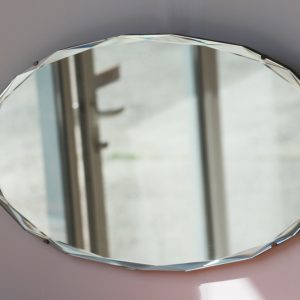 Miroir Ovale Biseauté