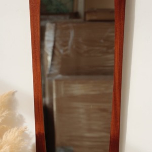 Miroir Rectangulaire en teck - Vintage - 03.05.24.02
