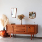 Enfilade scandinave teck Stonehill vintage restauration