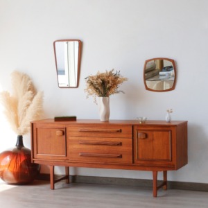 Enfilade scandinave teck Stonehill vintage restauration