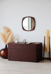 Mobilier wengé design : Commode Italienne Vintage