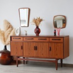 Enfilade vintage en teck G-Plan - Fresco – Victor Wilkins – Années 60