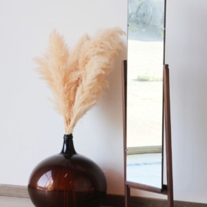 Miroir psyché sur pied vintage 1960 restauré