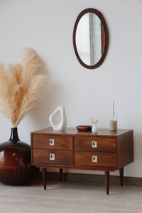 Commode scandinave en palissandre | Vintage 1960