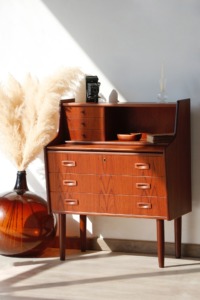 secretaire-vintage-danois-en-teck-vue-face